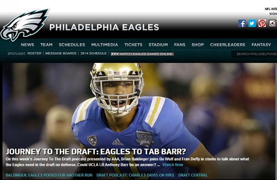 Image courtesy of Philadelphiaeagles.com