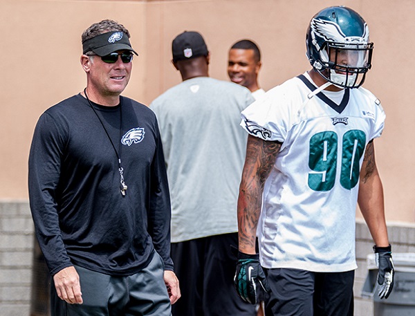 Marcus Smith learning the ropes.