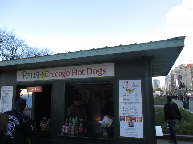 25. Michigan and Jackson (My first Chicago hot dog) 4.30.15