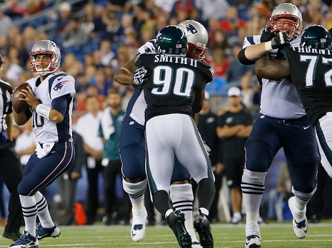 NFL: Preseason-Philadelphia Eagles at New England Patriots