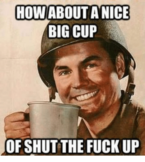 cup of shut up