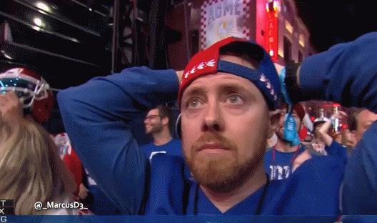New York Giants fan reaction at  NFLdraft.gif