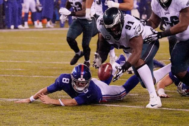 2019 Fletcher Cox Daniel Jones
