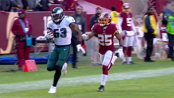 2019 Dwayne_Haskins_fumble_Nigel_Bradham_TD