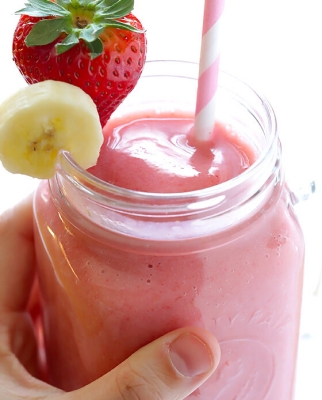 Strawberry-Banana-Smoothie