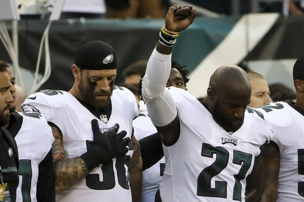 Chris Long and Malcolm Jenkins