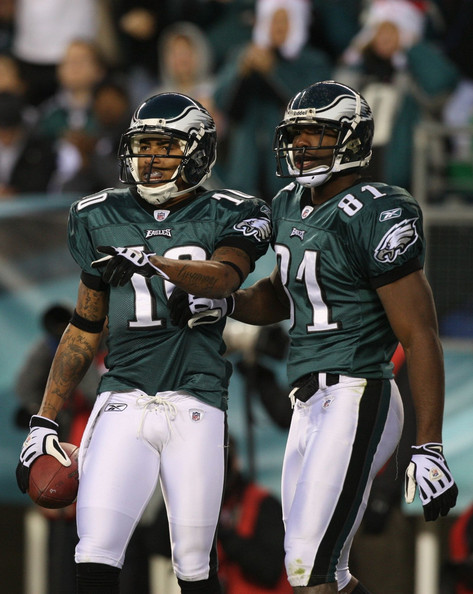 Jason Avant and Desean Jackson vs Den