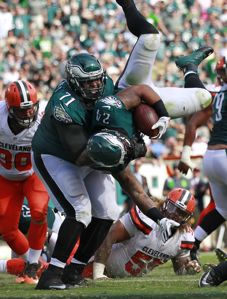 Jason Peters catching Ryan Mathews
