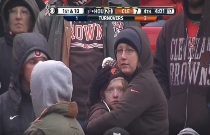 Being a BROWNS fan